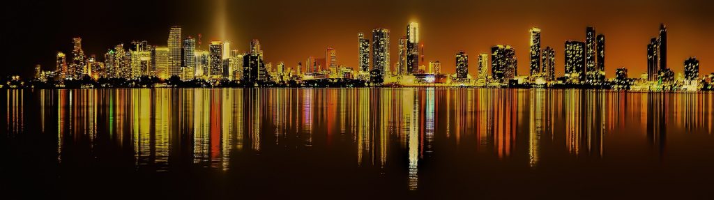 Miami landscape.