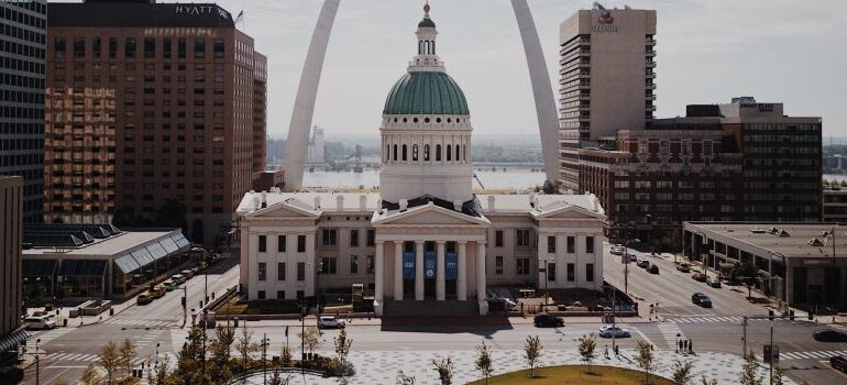 Amazing architecture of St. Louis.