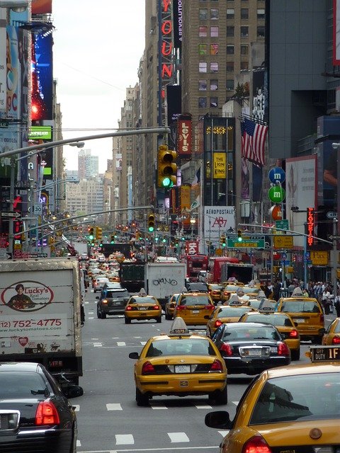 NYC traffic.