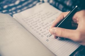 Writing a checklist when moving from Miami to Orlando