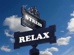 stress and relax signs