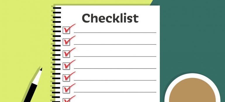 A checklist.