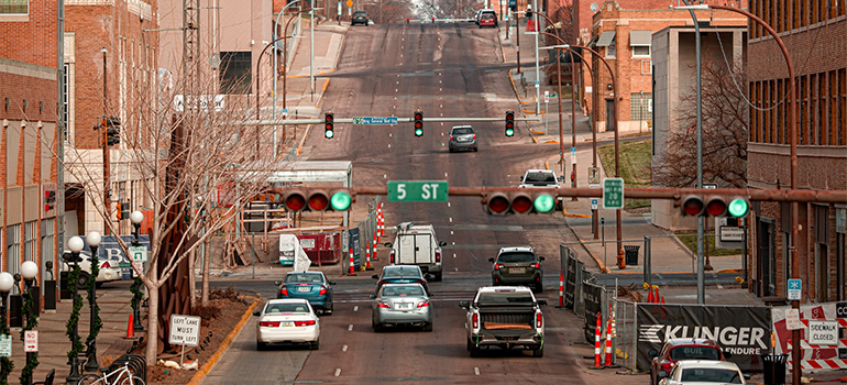 Sioux City street
