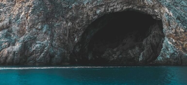 a hidden cavern