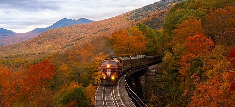 a train in New Hampshire