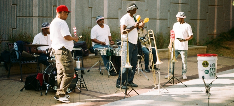 musicians on the street