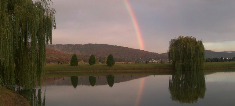 A rainbow in Huntsville