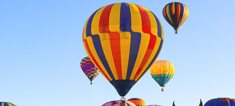 when moving to new mexico check out the hot air balloon festival