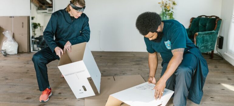 Professional movers - professional workforce is one of the traits of reliable moving companies in Maryland