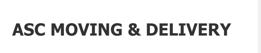 ASC MOVING & DELIVERY company logo