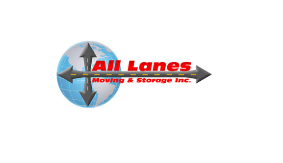 All lines movng and storage company logo
