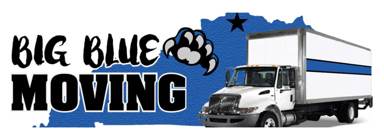Big Blue Moving company logo