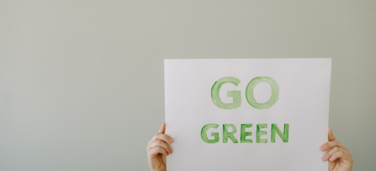 go green sign