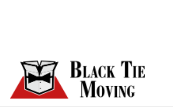 Black Tie Moving company logo