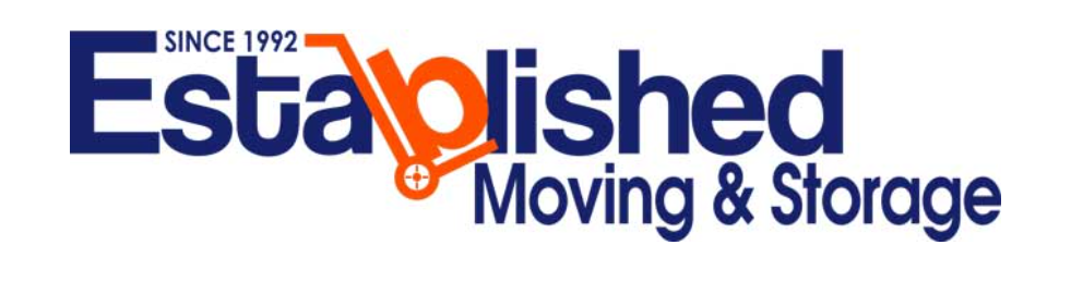 Established Moving company logo