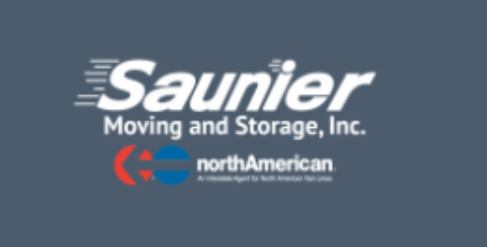 Saunier Moving and Storage company logo