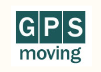 GPS moving and storage company logo