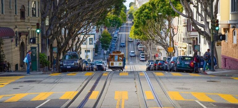 road in San Francisco 