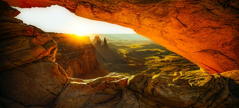 Orange and Brown Cave - Top cities to live in Arizona in 2022.