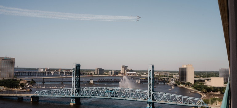 Main Street Bridge in Jacksonville, Florida - moving to the East Coast in 2022.