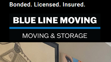 Blue Line Moving and Storage company logo