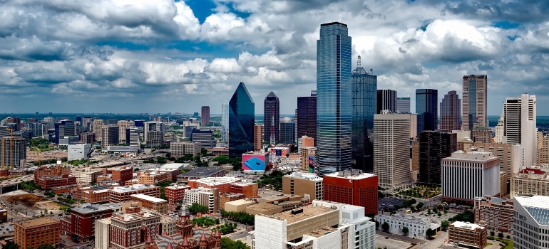 The city of Dallas