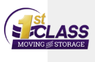 1st Class Moving and Storage company logo