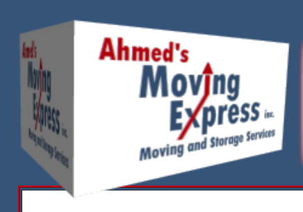 Ahmed's Moving Express company logo