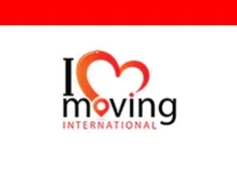 I Love International Moving company logo