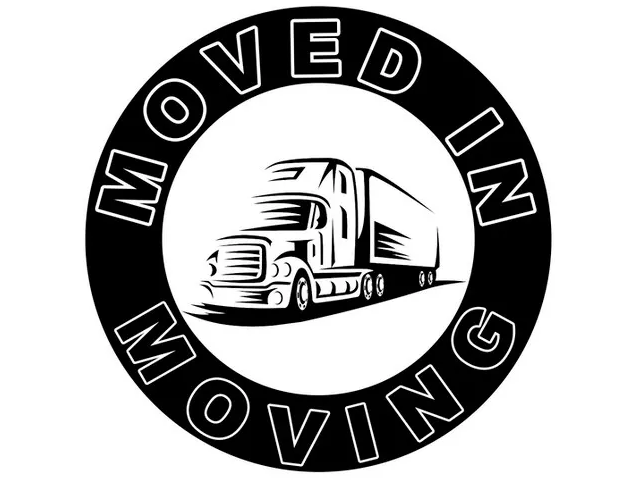 Moved In Moving company logo