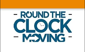 Round The Clock Moving company logo