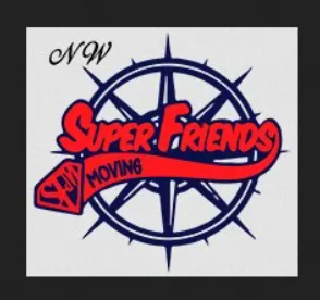 Super Friends Moving Company logo