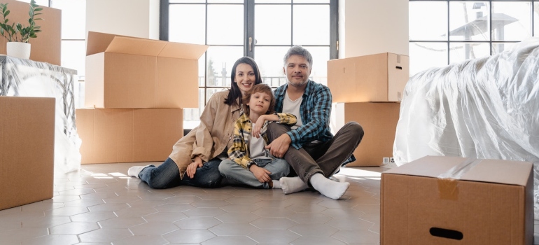 family moving to Los Angeles