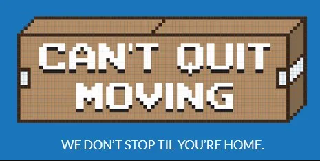 Can't Quit Moving company logo