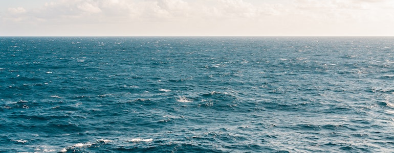 An ocean.