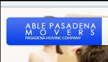 Able Pasadena Movers company logo