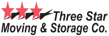Three Star Moving & Storage logo