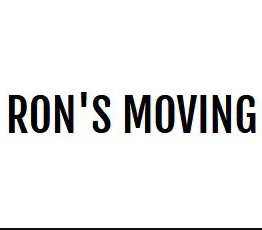 RON'S MOVING company logo