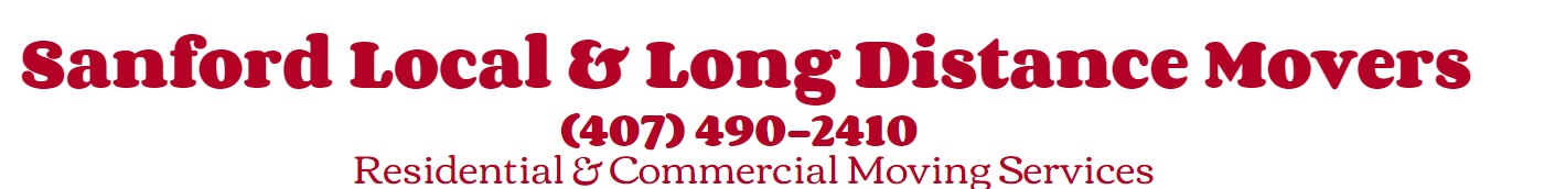 Sanford Local & Long Distance Movers logo