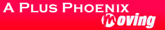 A Plus Phoenix Movers logo
