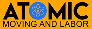 Atomic Moving and Labor logo