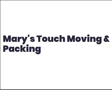 Mary's Touch Moving & Packing company logo
