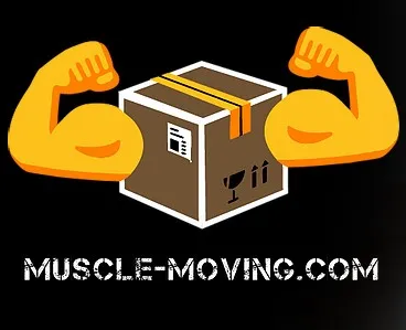 Muscle Moving company logo