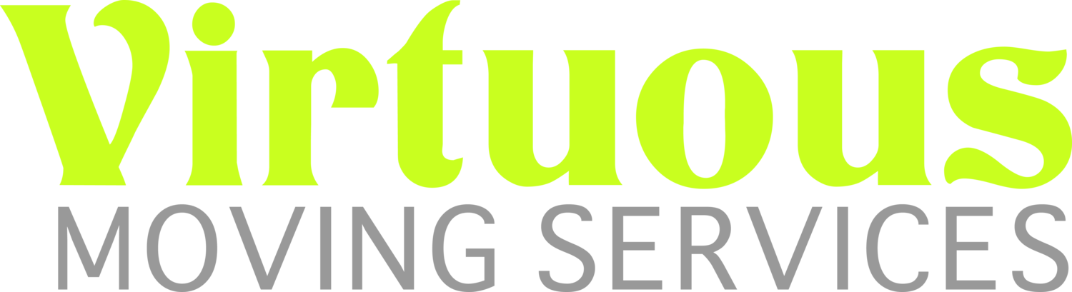 Virtuous Moving Services logo