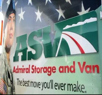 Admiral Storage and Van company logo
