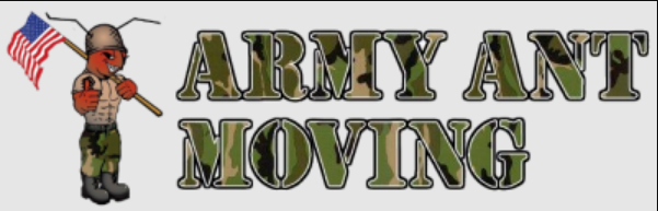 Army Ant Moving company logo