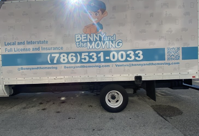 Benny and The Moving company logo
