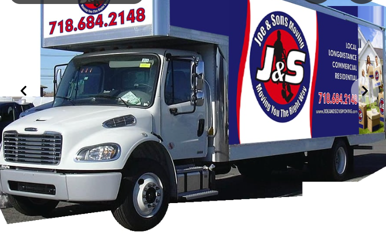 Joe and Sons Moving company logo