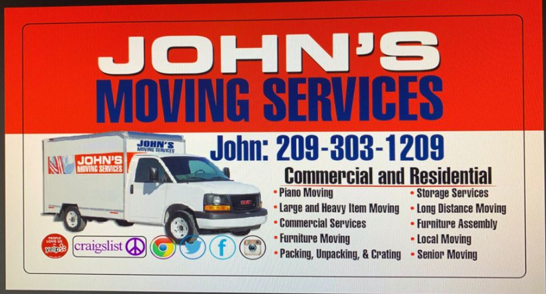 Johns Moving Service company logo