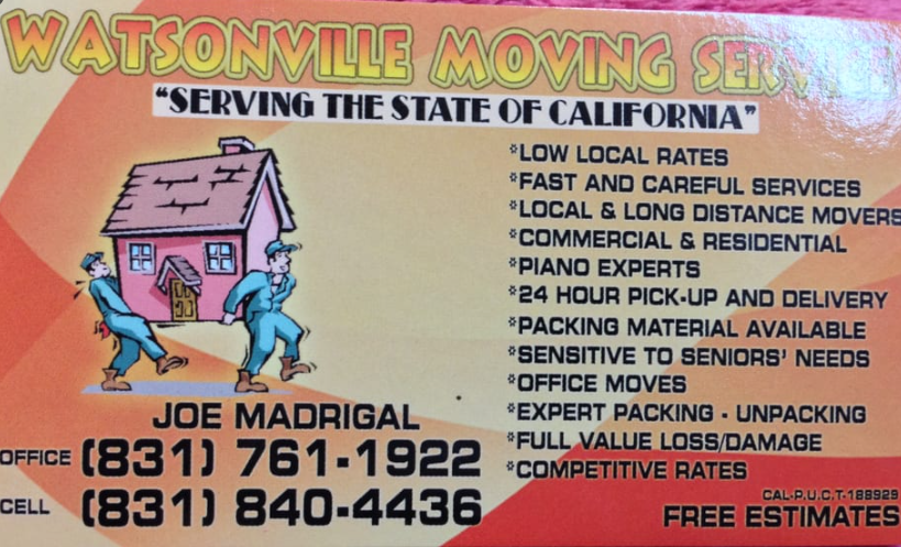 Watsonville Moving Services company logo